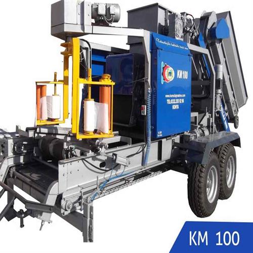 دستگاه بسته بندی رول کوم سیلاژ مدل 100 KM